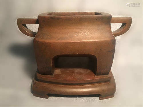 Chinese Bronze Censer, Mark