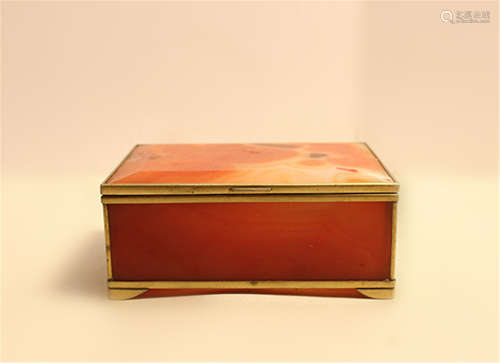 An agate Box