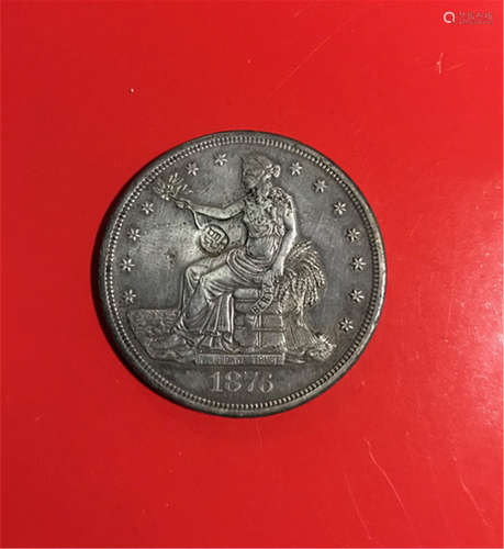 1919 Chinese $1 Silver Coin