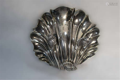 Sterling Silver Shell Shape Tray