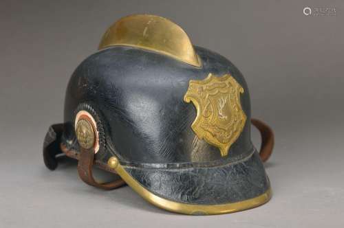 Fire helmet, german