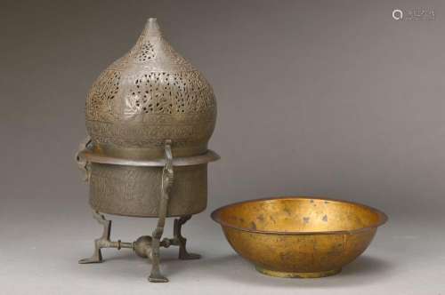 Censer and Omphalos-bowl