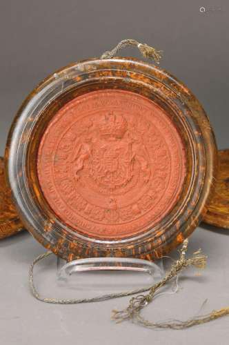 Wax seal, Emperor Leopold