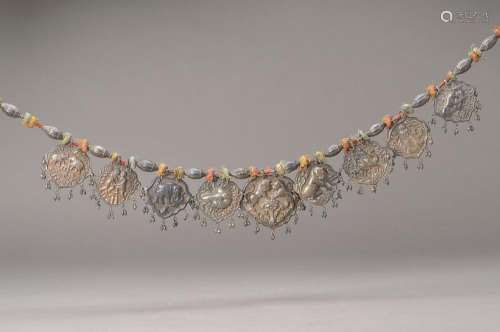 Large heavy Maharadja-necklace