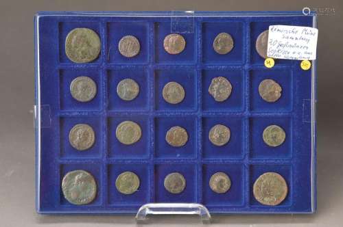 20 roman large coins