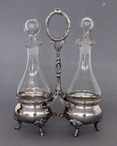 A CRUET STAND Victor Sanglier, Paris ca. 1900