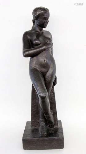 UNKNOWN ARTIST 20th century Standing female nude