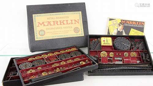 A MARKLIN METAL KIT and supplementary box