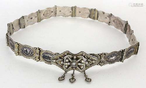 A WEDDING BELT IN TULA SILVER probably Southern