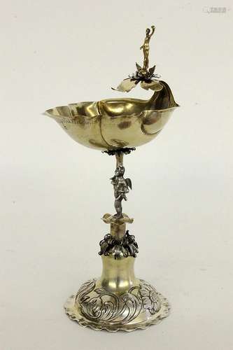 A NAUTILUS GOBLET Germany, beginning of 20th