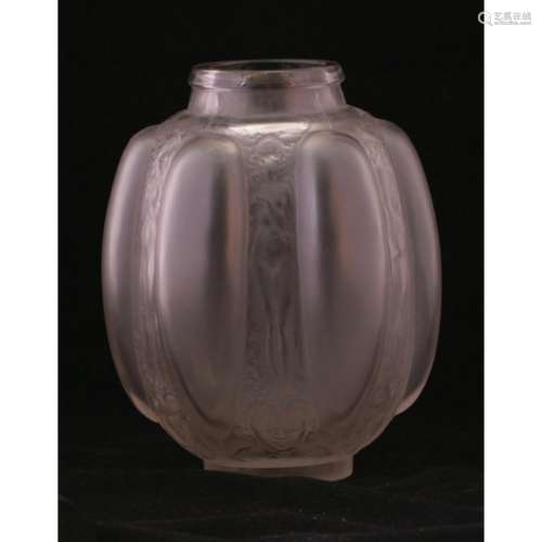 R Lalique Vase