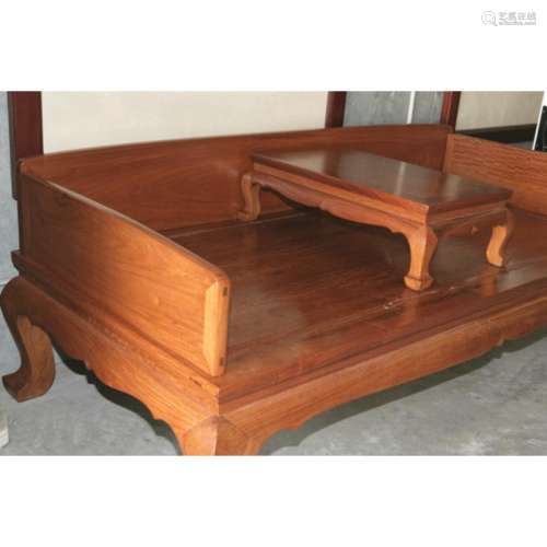 Hardwood Chinese Luhan Bed