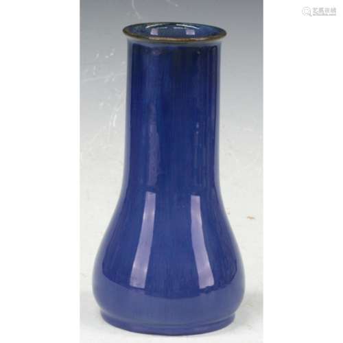 Royal Doulton Blue Glazing Vase