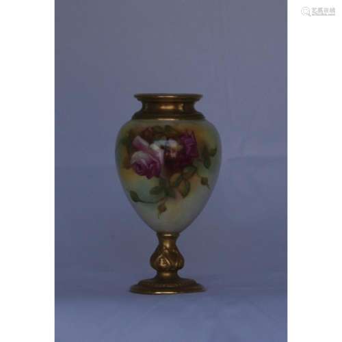 Royal Worcester Porcelain Vase