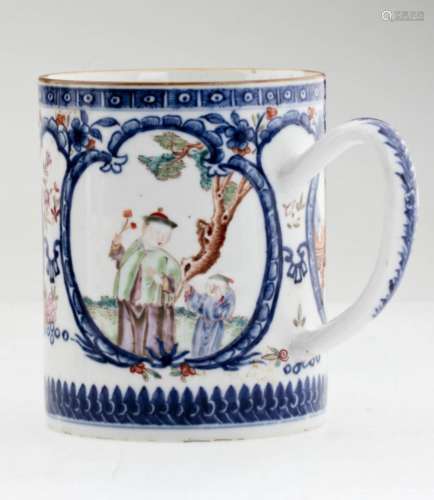 A Superb Chinese Export Porcelain Mug.