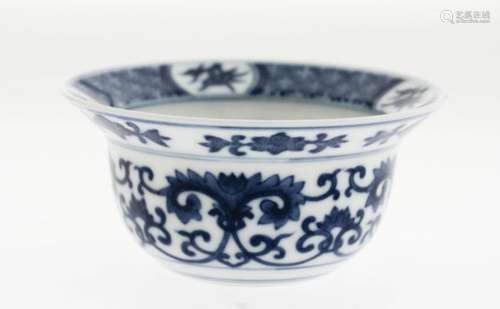 A Superb Chinese Blue and White Porcelain Bowl