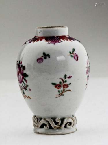 A Fine Chinese Export Famille Rose Vase