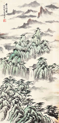 宋文治 山水 纸本