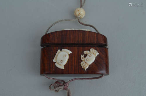 Old Wood Medicine Box
