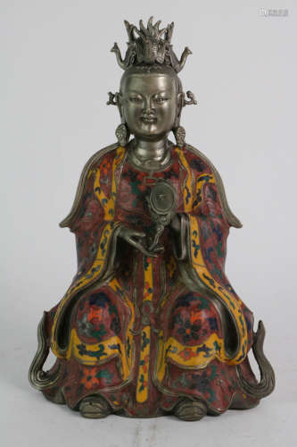 Chinese  Bronze Buddha