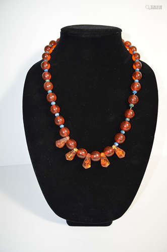 Chinese Amber Necklace