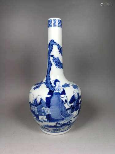 Chinese Blue and White Porcelain Vase