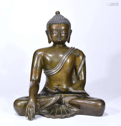 Chinese Bronze Buddha