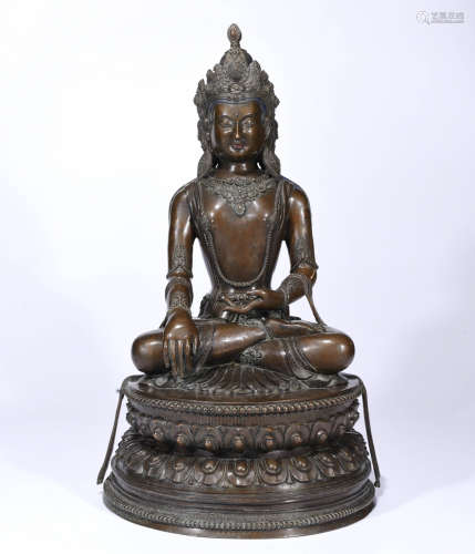 Chinese Bronze Buddha