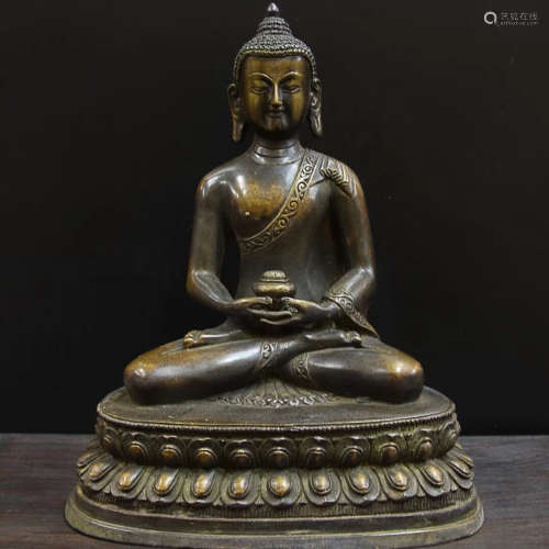 14-16TH CENTURY, A BUDDHA DESIGN ORNAMENT, MING DYNASTY