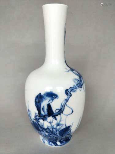 Wang Bu, A Blue and White Vase