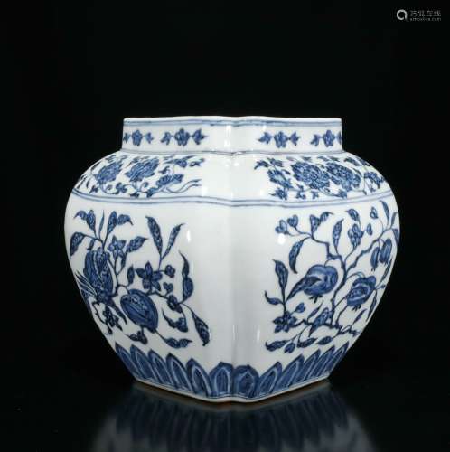 Xuande Mark, A Blue and White Jar