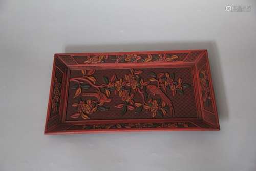 A Lacquerware Tray