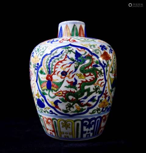 Jiajing Mark, A Famille Verte Jar