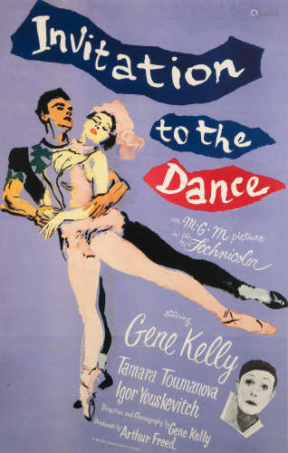 1940s-50s, 6 Musicals: A group of six film posters and lobby cards,
