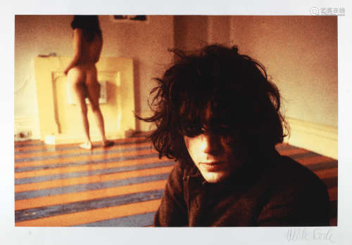 September 1969, Mick Rock (British, b.1948): Syd Barrett, Wetherby Mansions, London print,