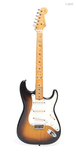 Overend Watts/Mott The Hoople: A 1954 'Hardtail' Fender Stratocaster, believed the earliest of its type to be shipped,