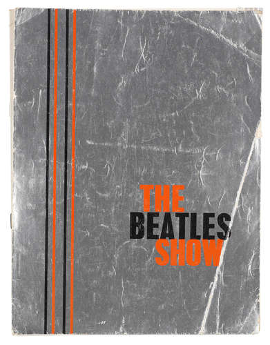 1963, The Beatles: An autographed concert programme,