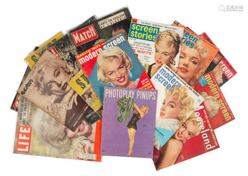 1953-1961, 20 Marilyn Monroe: a collection of twenty vintage magazines,