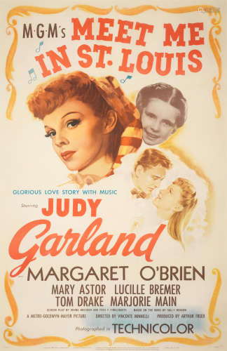 MGM, 1944, Meet Me in St Louis,