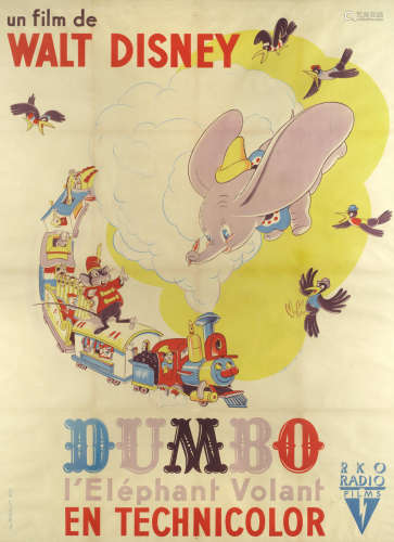 RKO Radio Pictures, 1947, Dumbo (Dumbo, L'Eléphant Volant),