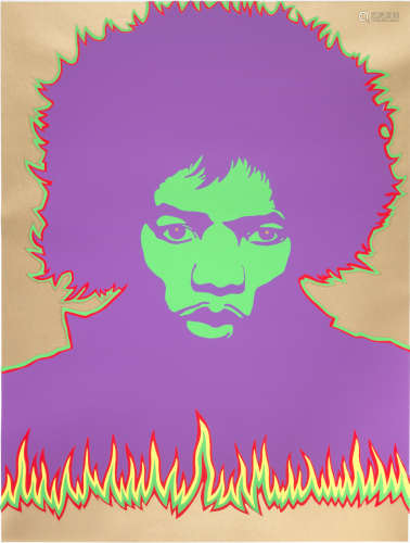 1967, Larry Smart (British, b.1945 - d.2005): A Jimi Hendrix Fire poster,