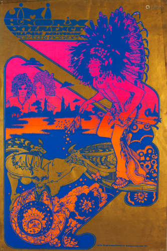 TSR / Osiris Visions, 1967, 4 Hapshash & The Coloured Coat: Four Psychedelic posters,