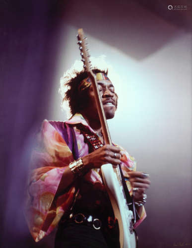 24th February 1969, David Redfern (British, B.1936-D.2014): Jimi Hendrix print,