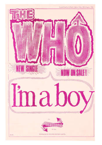 1966, The Who: An 'I'm A Boy' promo,