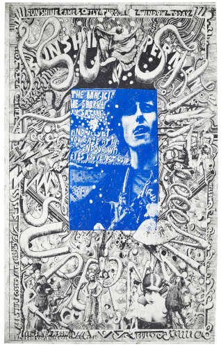 1967, Donovan: A 'Sunshine Superman' poster,
