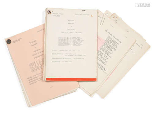BBC television service, 1973-1974, 2 Doctor Who: two rehearsal scripts for Serial 'XXX' Death To The Daleks,