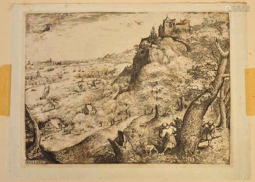 Peter Bruegel the Elder Etching 