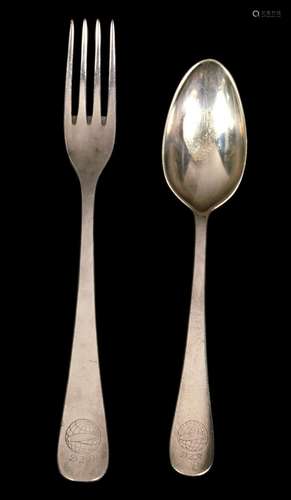 LZ 129 Hindenberg Airship Disaster Spoon & Fork