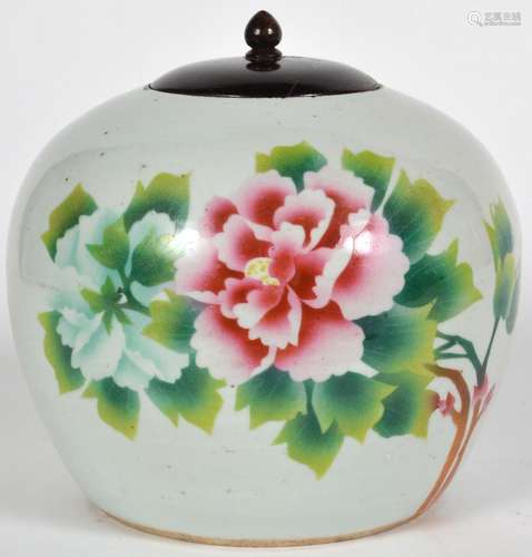 19th C. Chinese Porcelain Ginger Jar