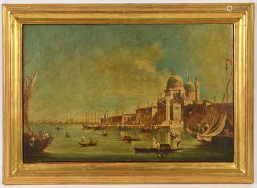 Manner of Francesco Guardi 'Venice' Oil Painting